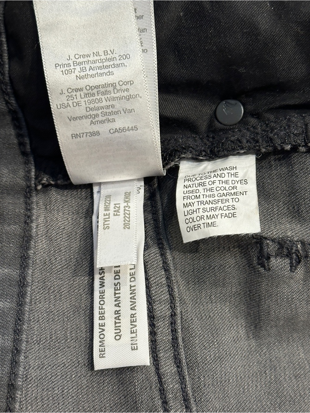 Madewell Black 9” Mid-Rise Skinny Jeans Size 30 - Picture 14 of 15